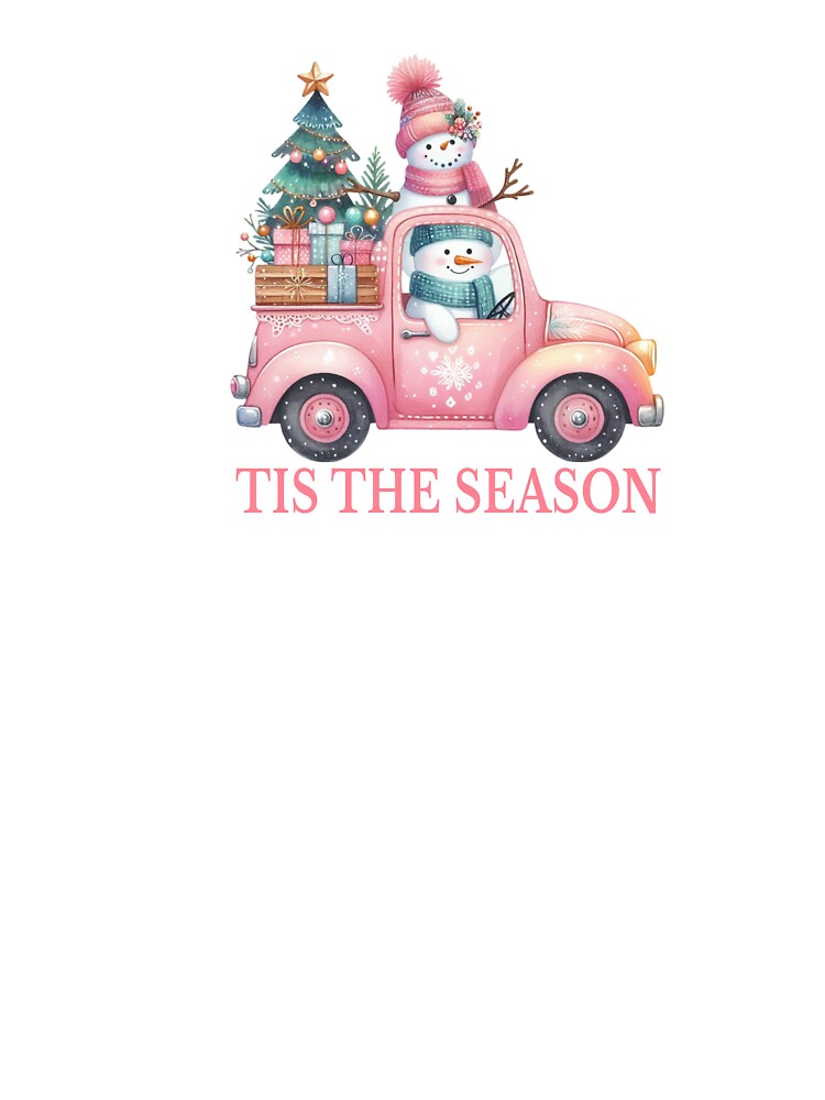 Tis The Season - Cute Pink Christmas by PrettyBananas