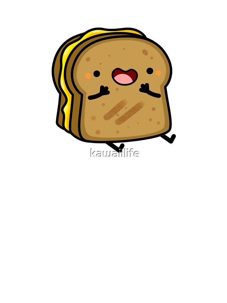 Kawaii Grilled Cheese Sandwich by kawaiilife