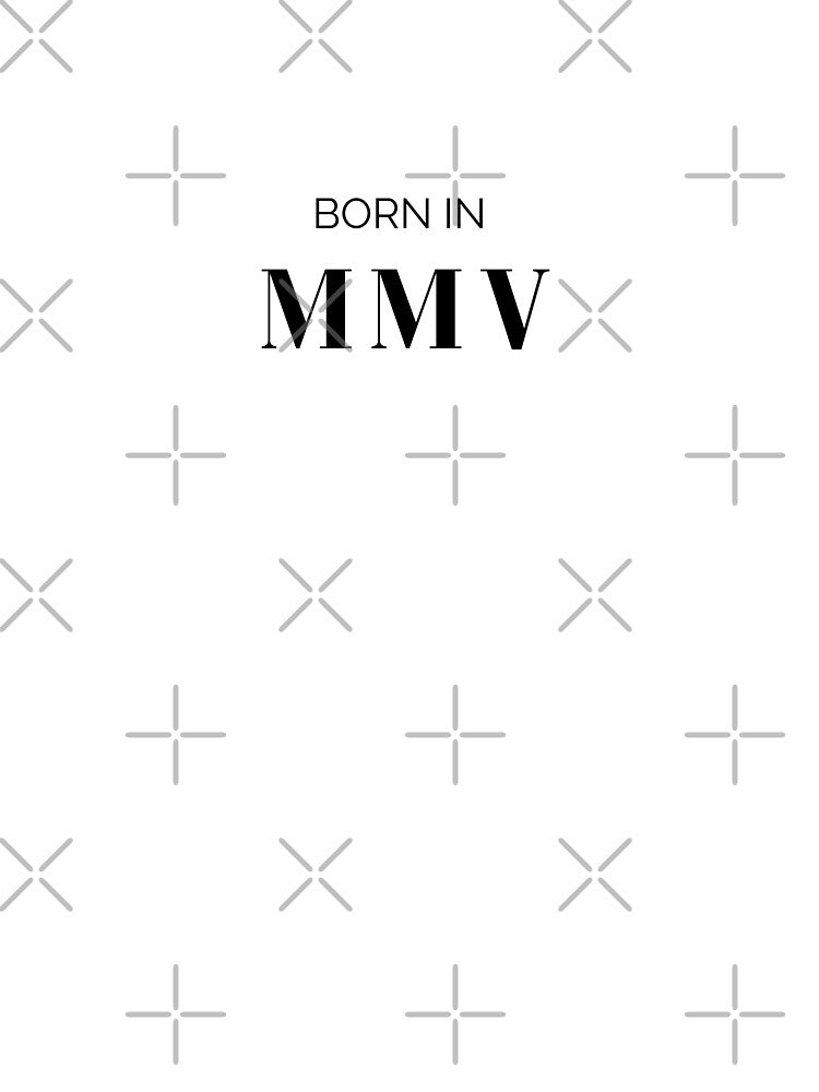 Born in 2005 (black letters) by my-wanderlustjo