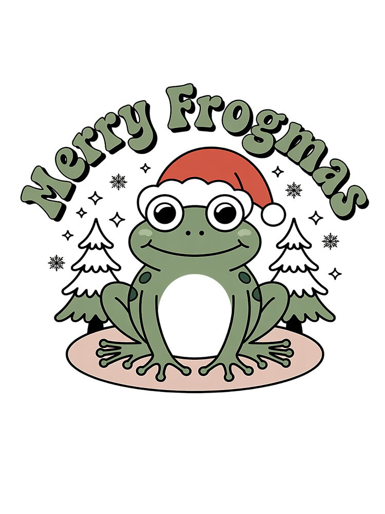 Christmas Frog Apparel Merry Frog-Mas For Frog Lovers by VladoZork