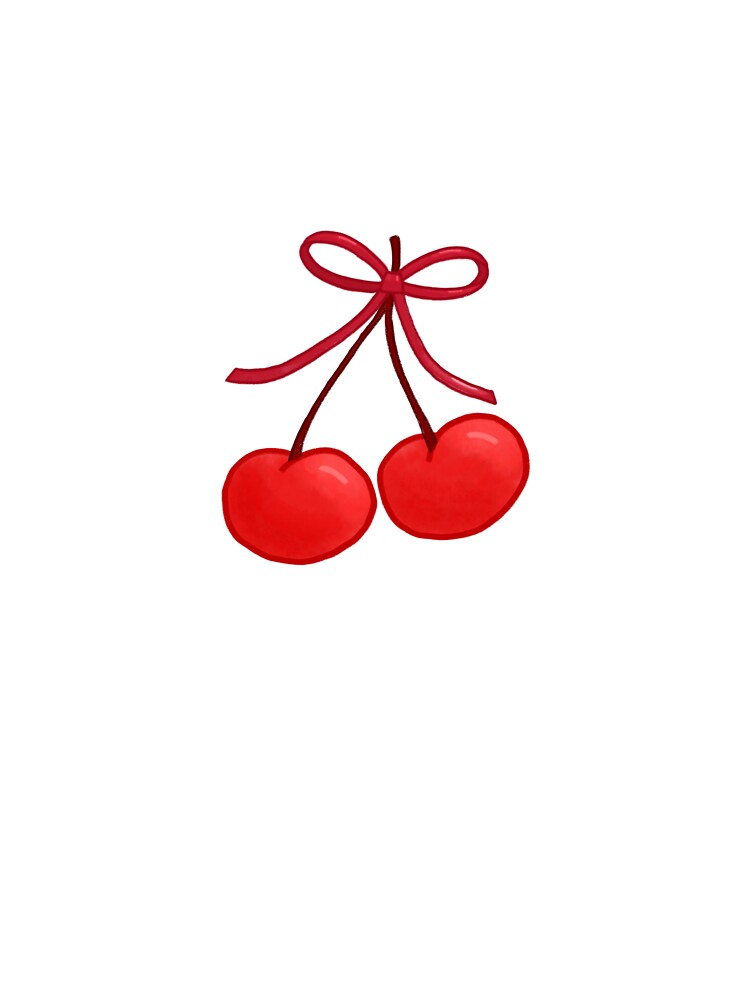Double Cherries Tied with a Bow by GardenersGuide