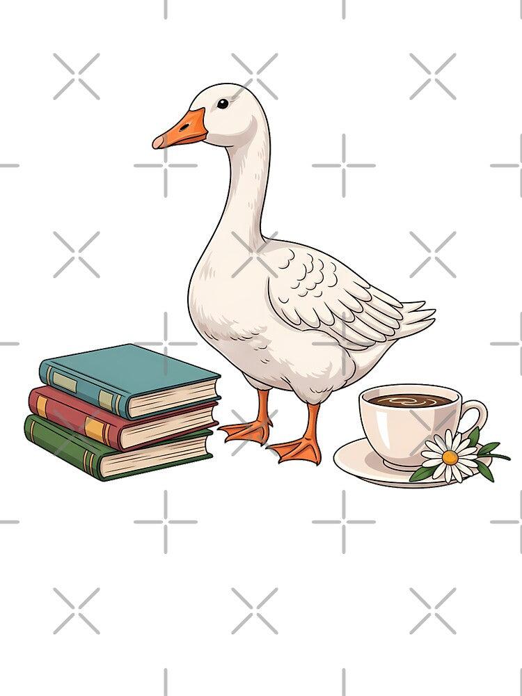 Coffee Books Goose Gift by pumsquare