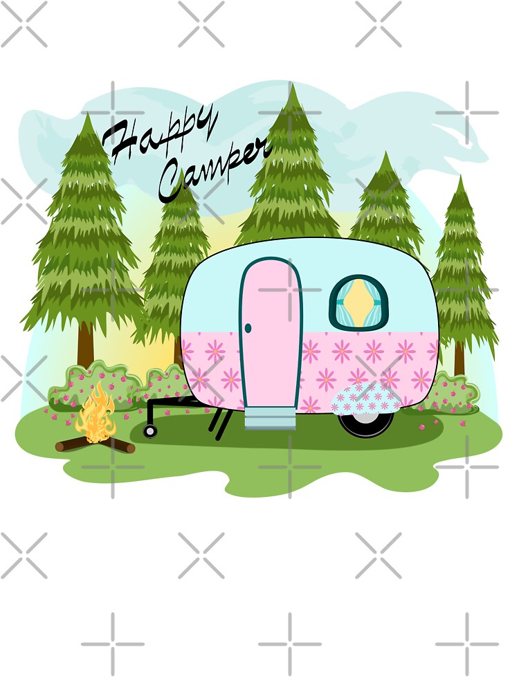 Happy Camper - Camping by Ayesha Saleem