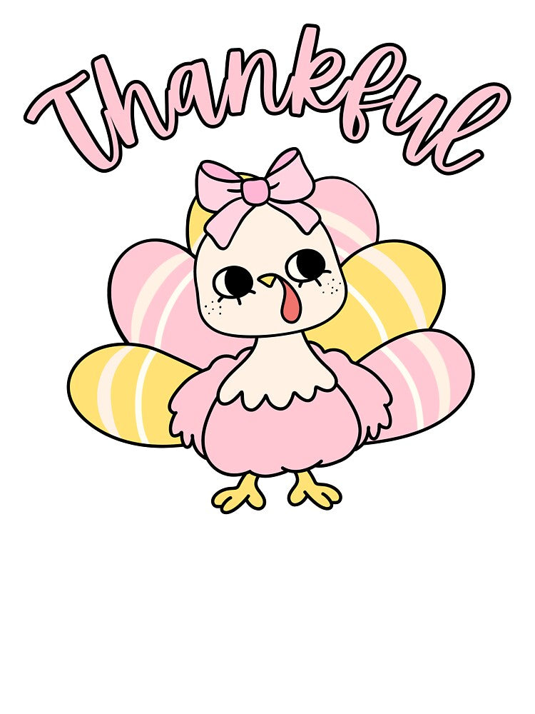 Cute Turkey Shirt by Clcal00