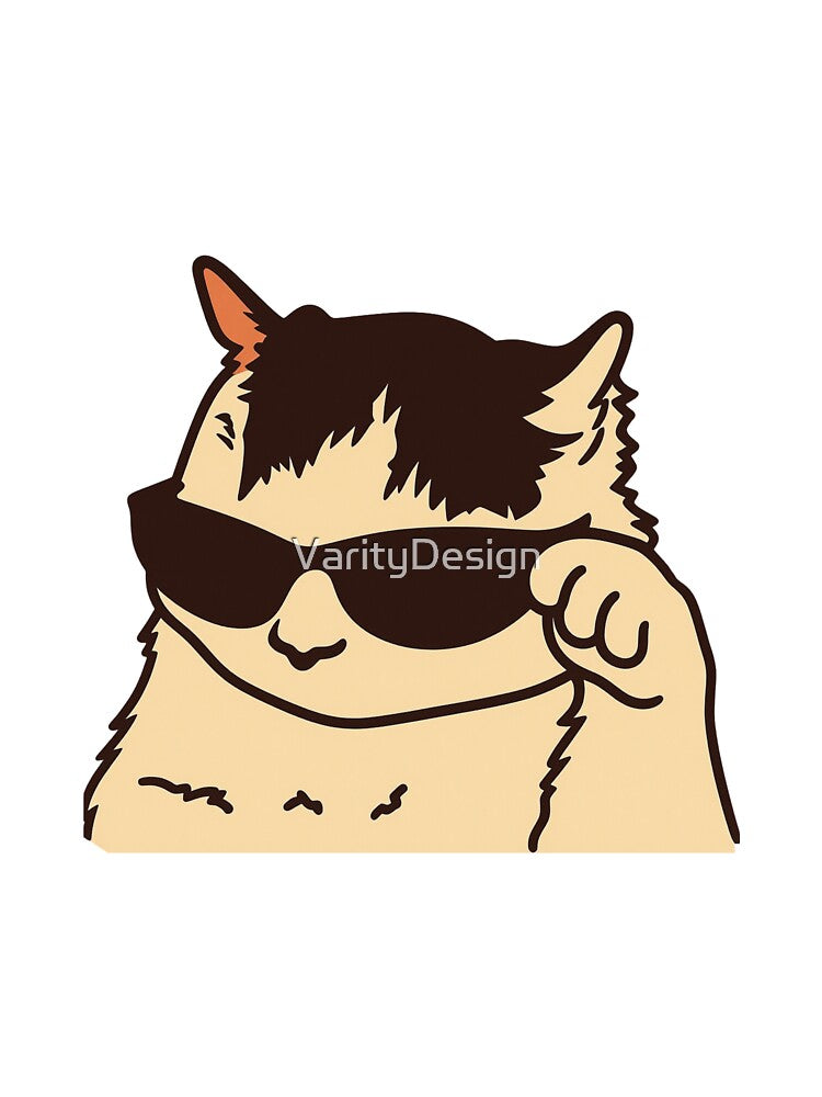 Cool Cat Sunglasses Meme by VarityDesign