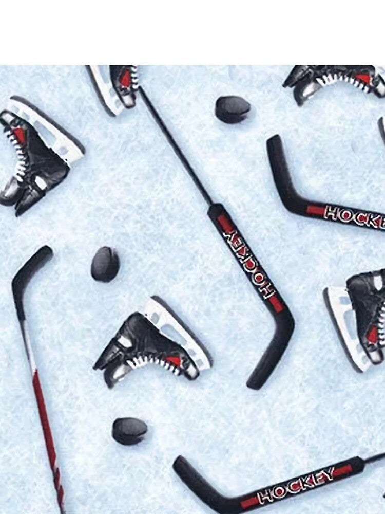 Colorful skates Ice Hockey by VannaShanha