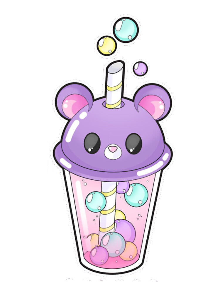 Bubble tea Kawaii - Kawaii Food by NikoDAmor