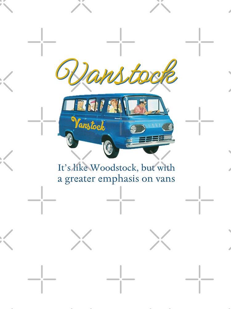 Vanstock That 70s Show Boxy shirt yellow and blue rope font by cicadaadams
