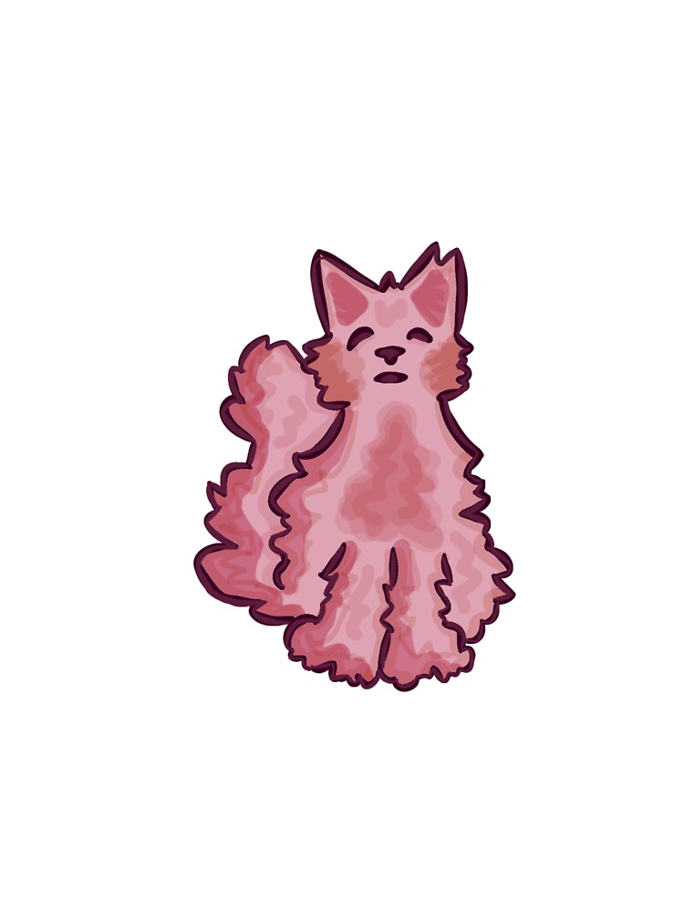 Silly scratchy mauve cat/dog <3 by Rohza-Doodles