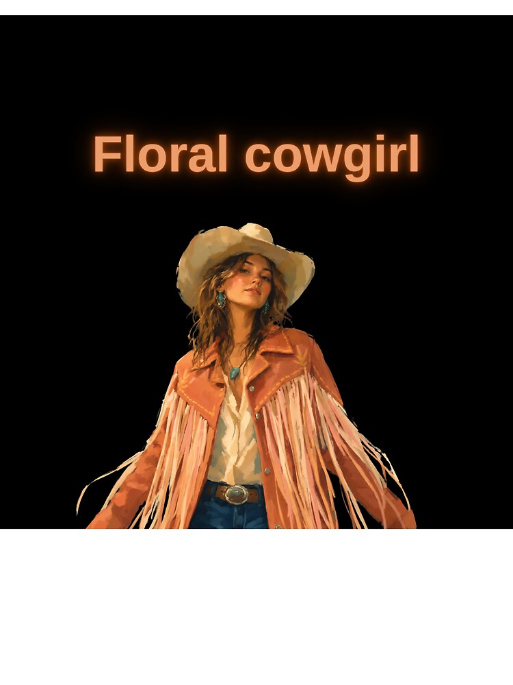 Floral cowgirl by Krishnacre8