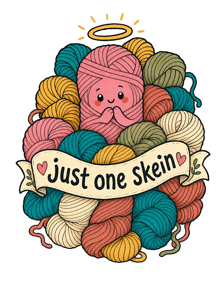 Just One Skein She Said by VisualArtsOasis
