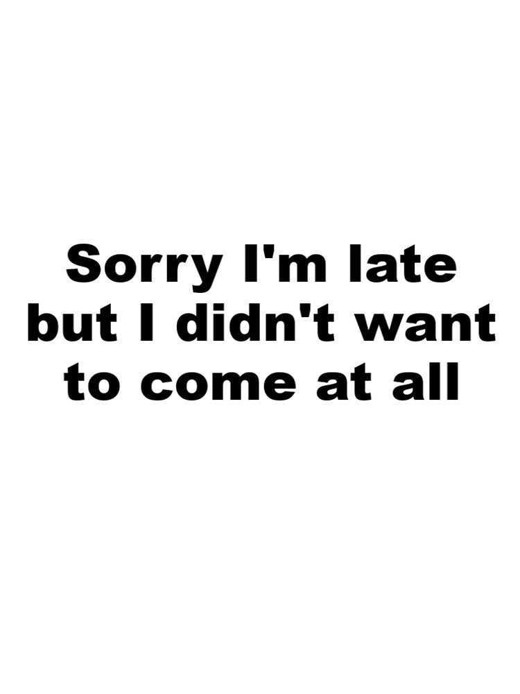 The Introvert is late again by Sunny-Side-Up-