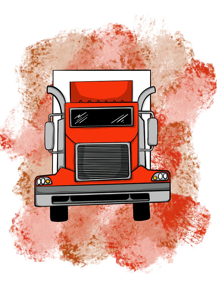 Red Semi by JayCustomArt