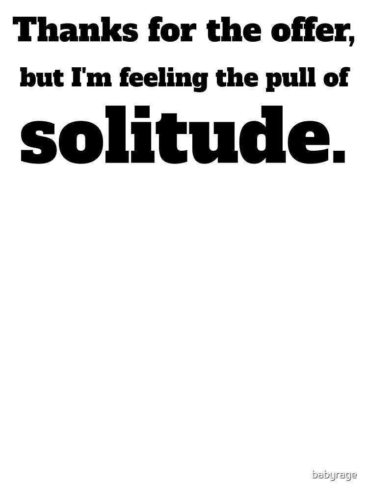 Just seeking Solitude v2.0b by babyrage