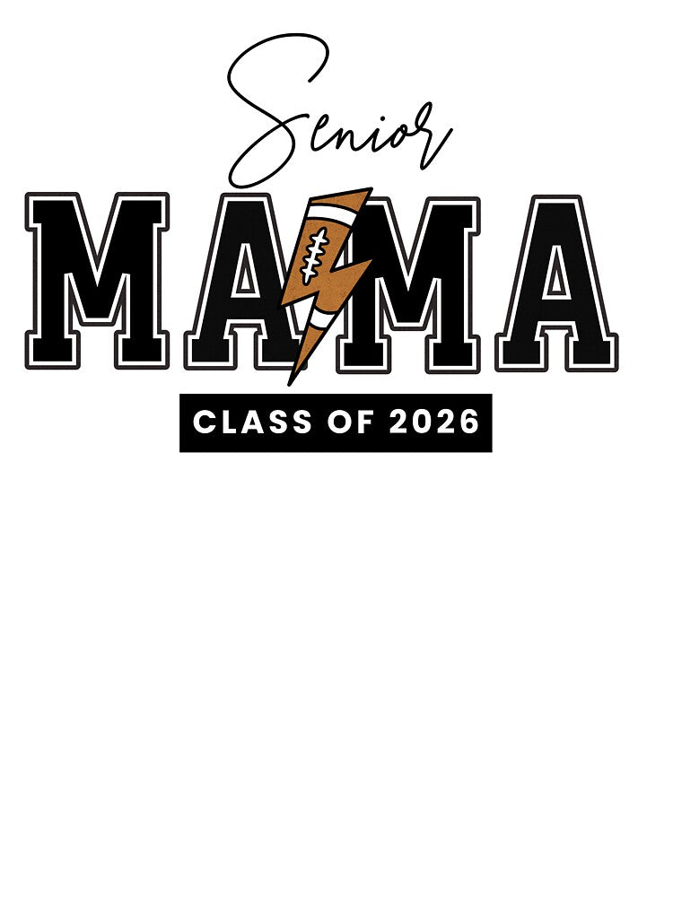 Senior Football Mama by Sun4Wildflowers