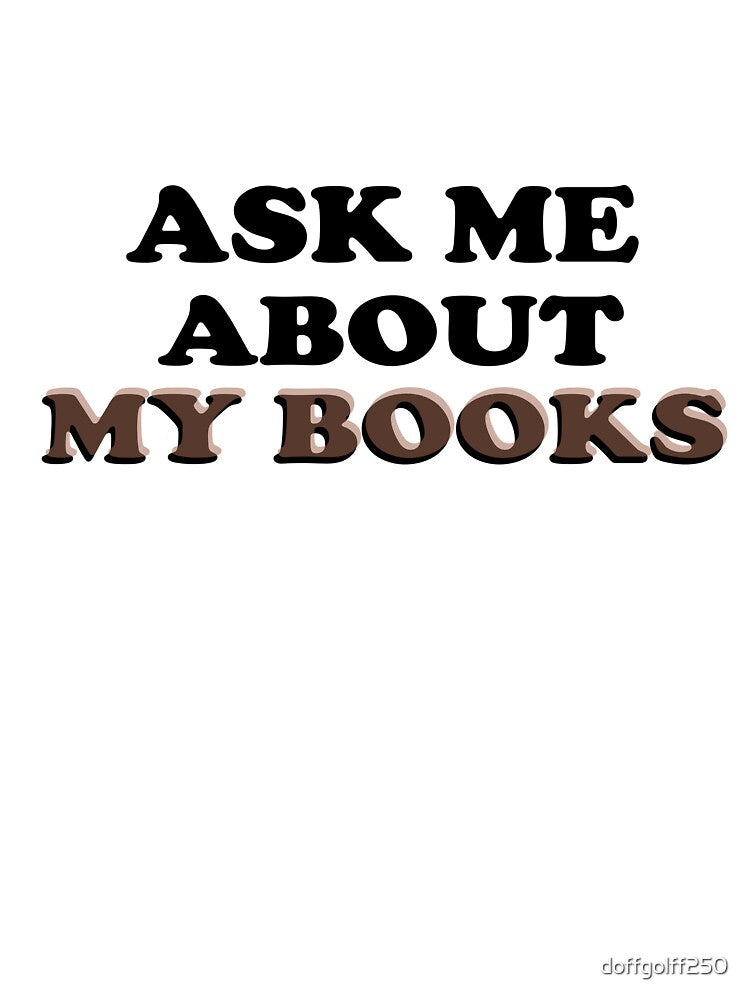 ask me about my books by doffgolff250