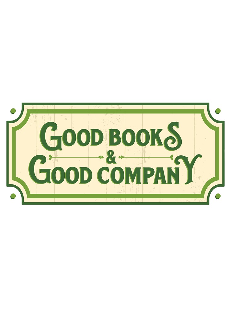 Green Wooden Book Sign by lollydesigned