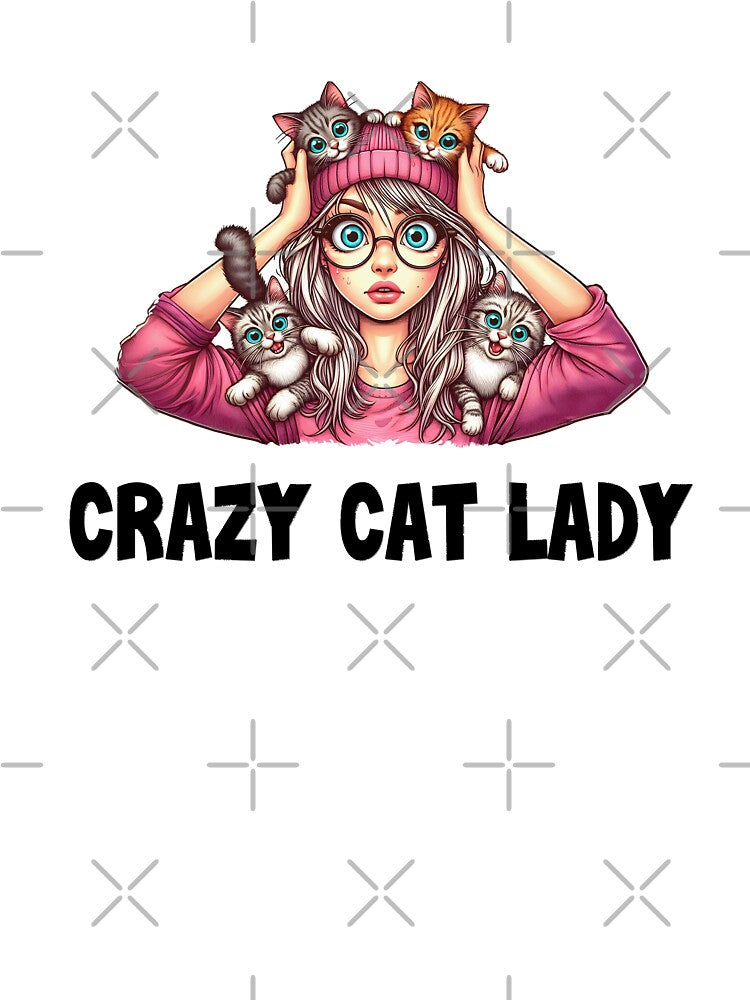Crazy Cat Lady 1 by MyMysTShirts