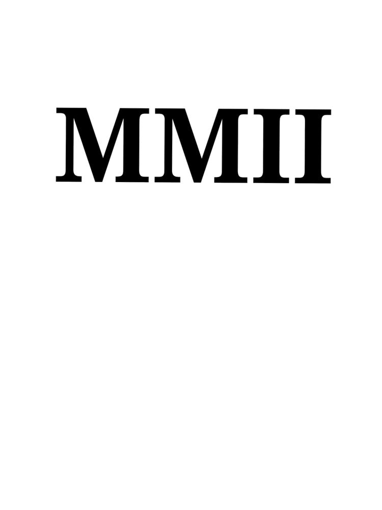 2002 Roman Numeral by Threehitsdeep