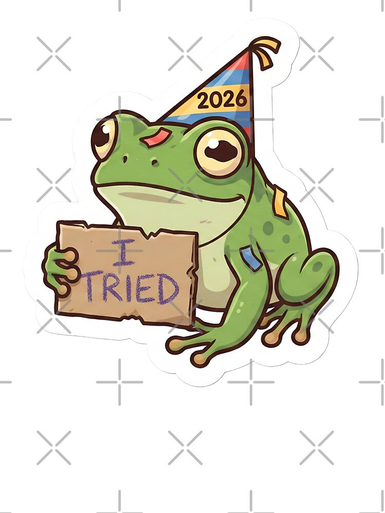 New Year Same Chaos Cute Frog Meme by StickyGuys