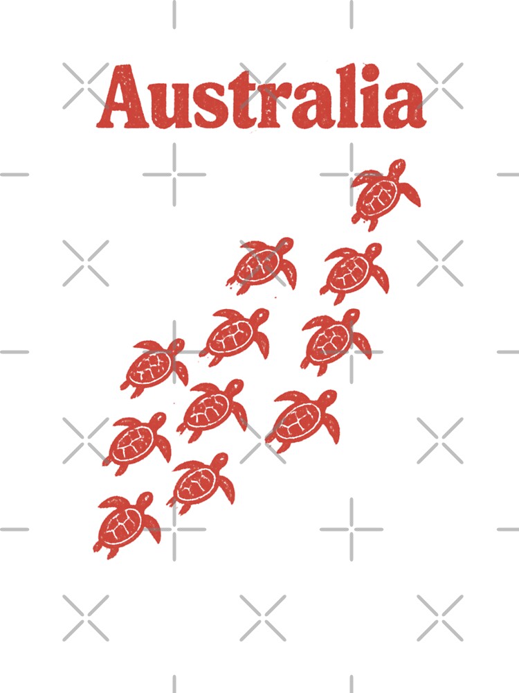 Australia Turtles by HBDStudio