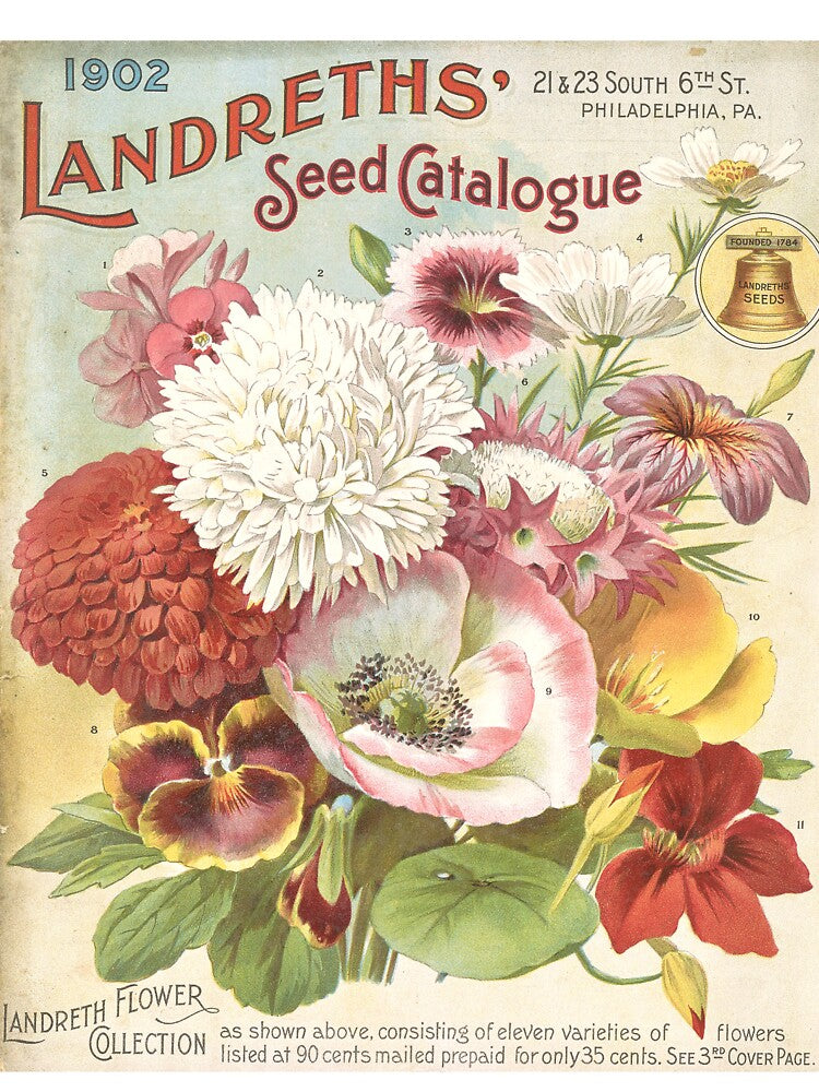 Landreths Seed Catalogue. by killies Unisex