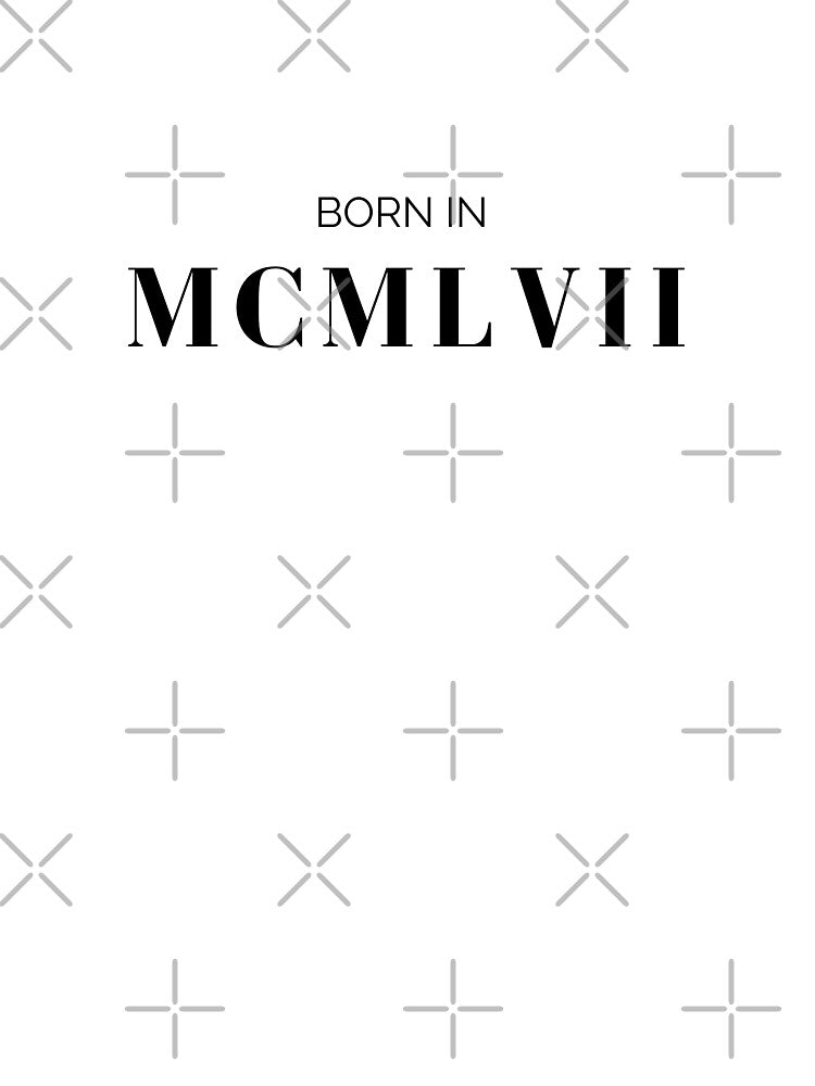 Born in 1957 (black letters) by my-wanderlustjo