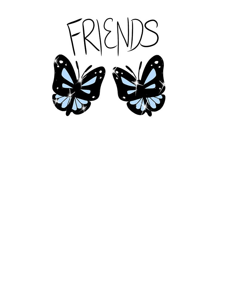 Butterfly Friends (blue) by gross-girl99