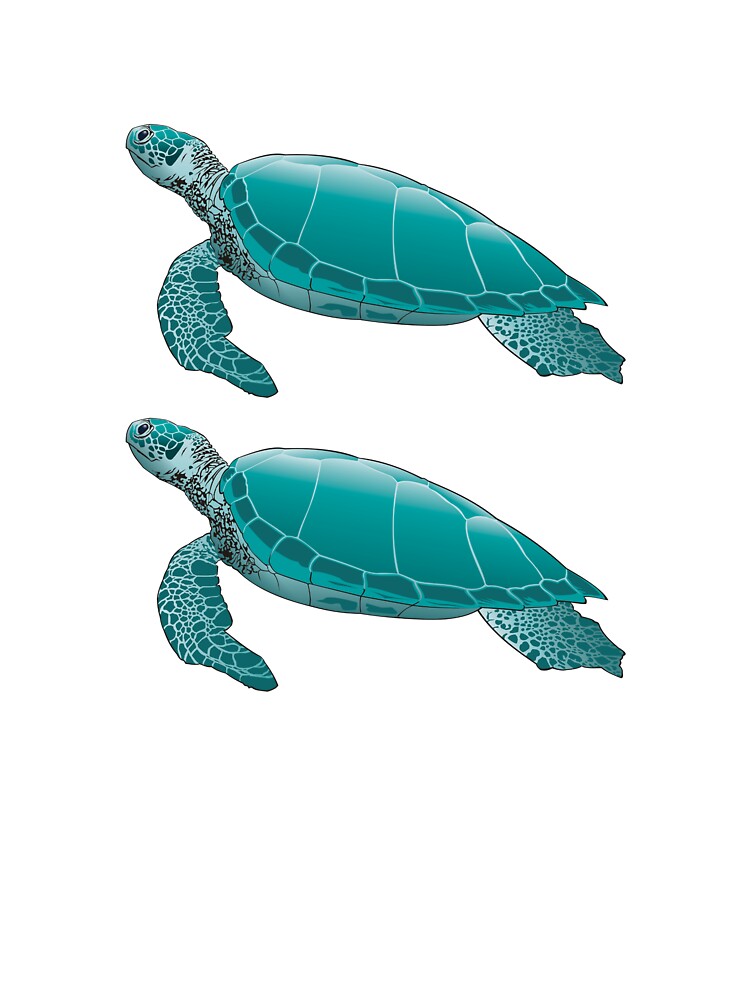 Sea Turtle Sticker Pack – Cute & Aesthetic Ocean Creatures by InfiniteSticker
