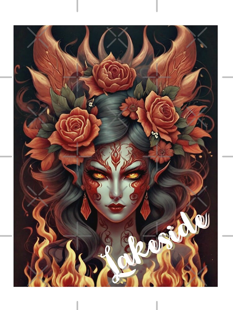 Lakeside original, Demonic Neotraditional art by LakesideStore8K
