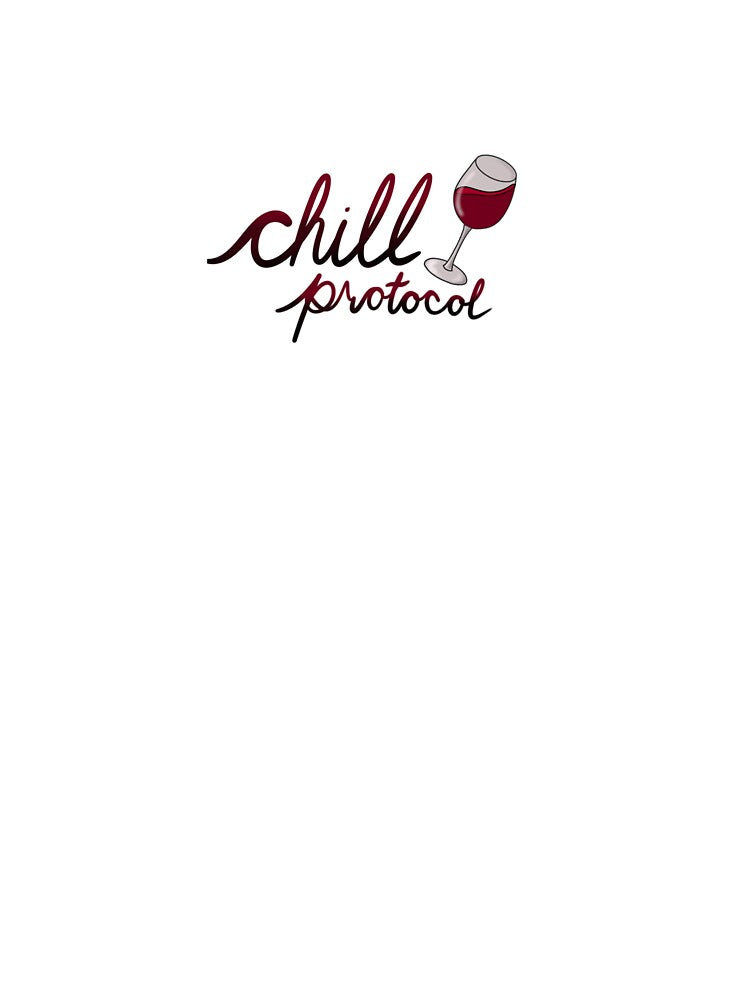 Chill Protocol Wine Glass by haleykersley