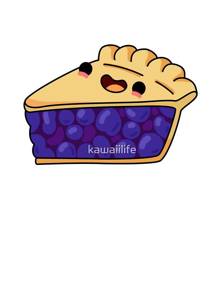 Kawaii Blueberry Pie by kawaiilife