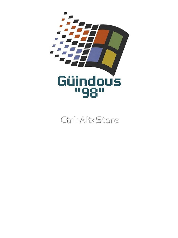 Güindous 98 - Retro Meme by Ctrl+Alt+Store
