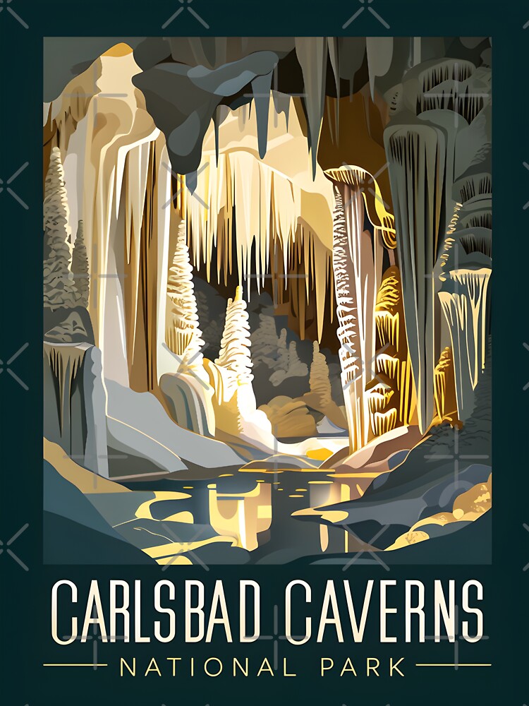 Carlsbad Caverns National Park by Backyard Adventures Unisex