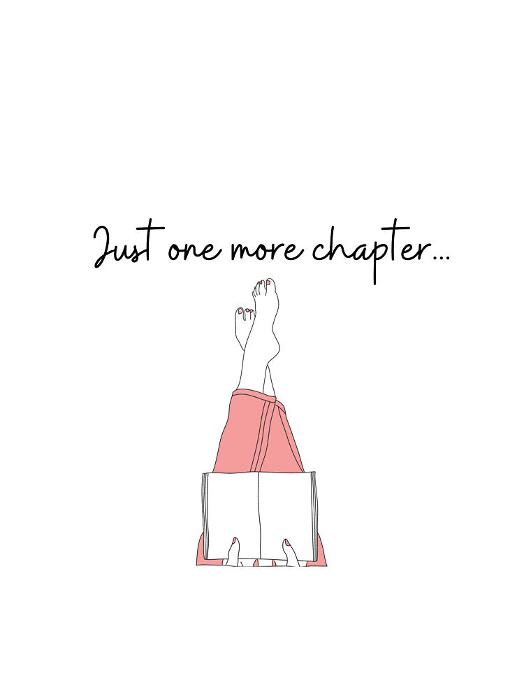 Just one more chapter by TinyHorseBooks