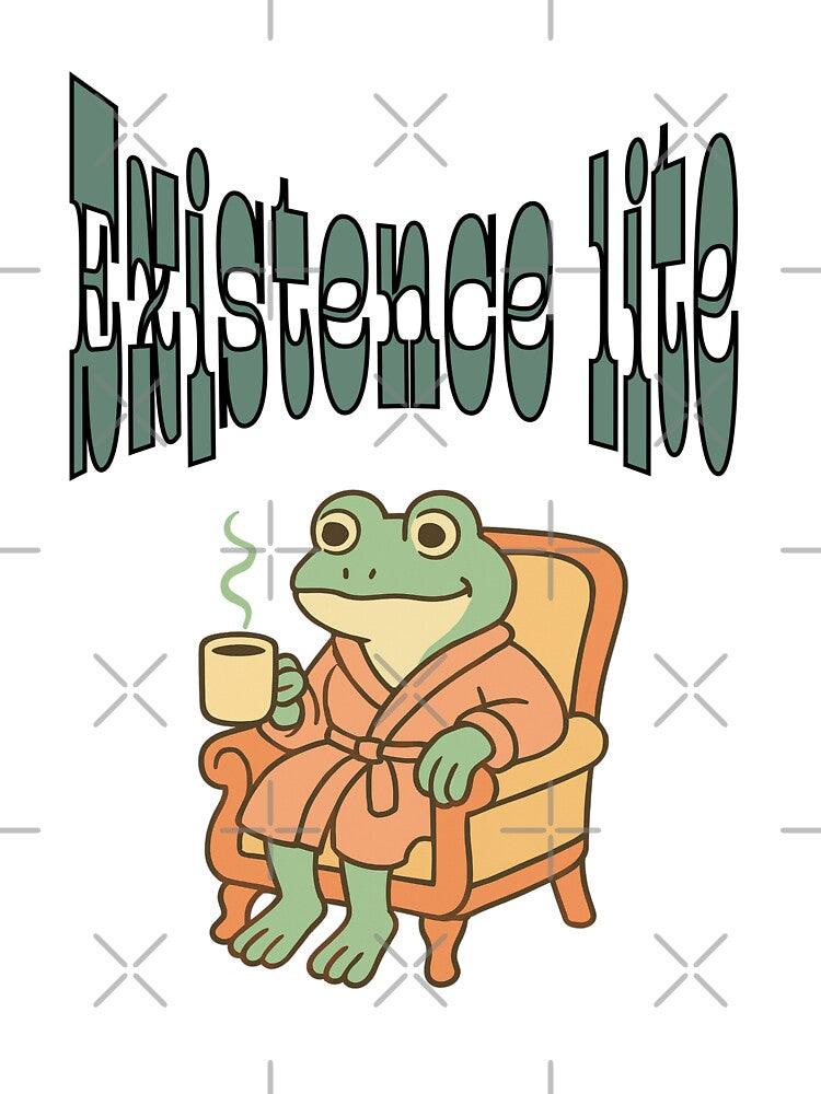 Existence Lite Frog-Funny Chill Meme by Kesef Project