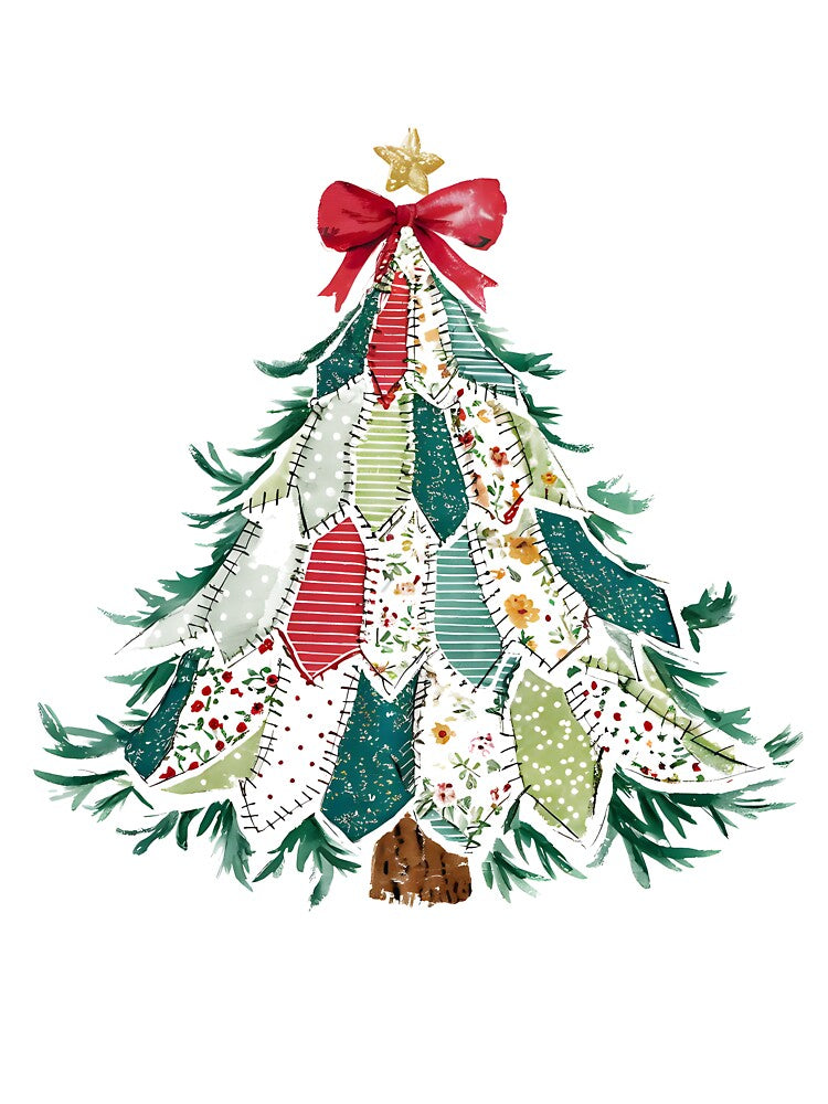 Faux Patchwork Christmas Sweat by Chiemekaokechuk