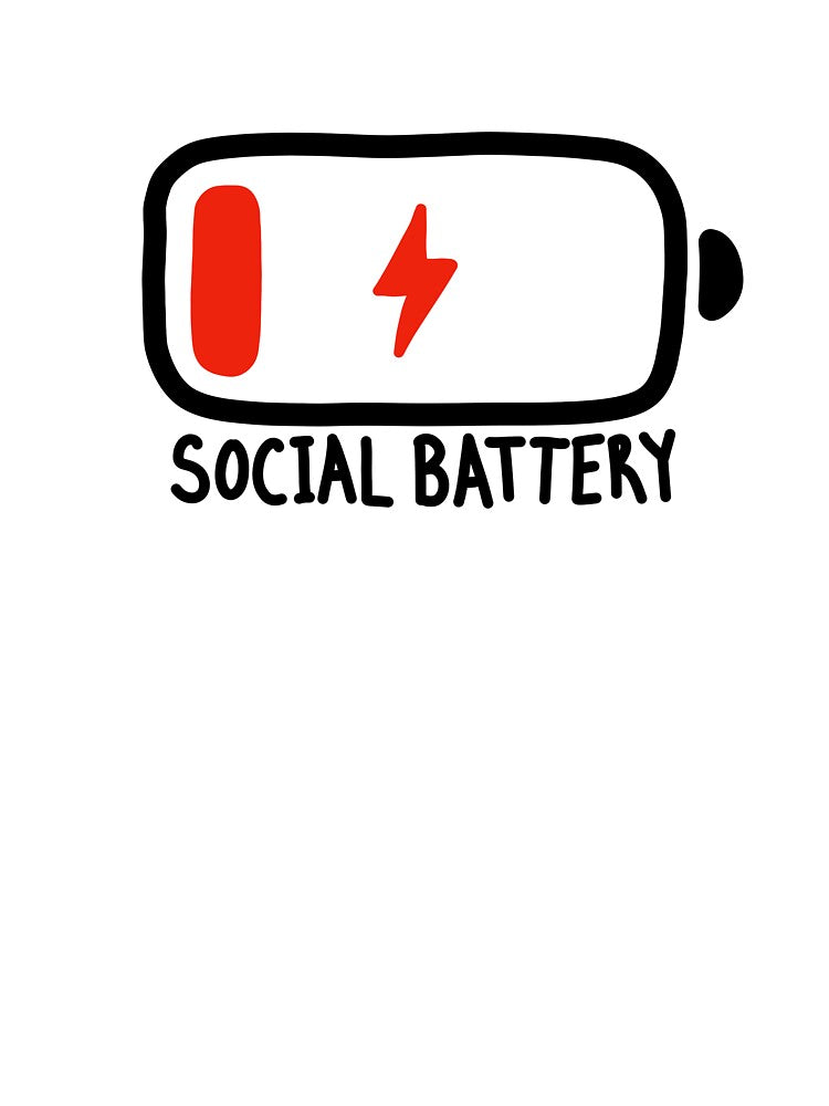 Low Social Battery by mairsaydraws