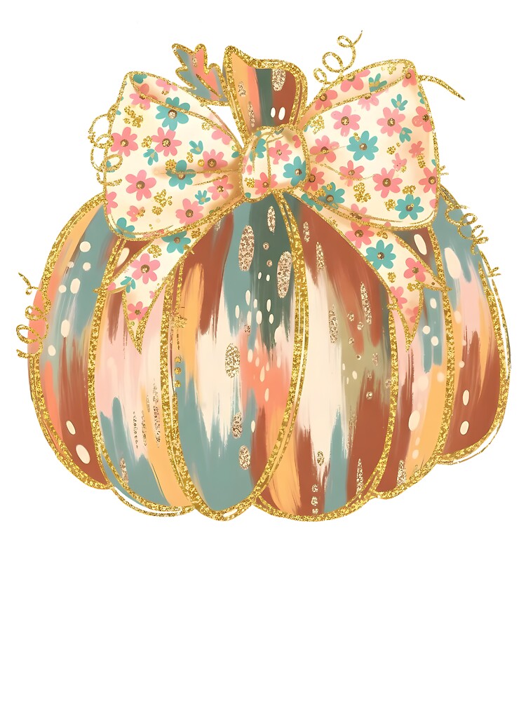 Colorful Coquette Gold Pumpkin by Gabeshaffer