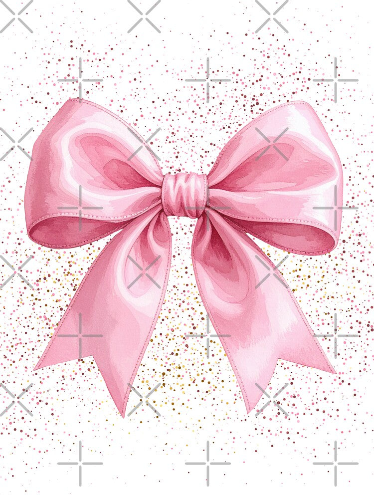Pretty in Pink Bow by FernWhisper1