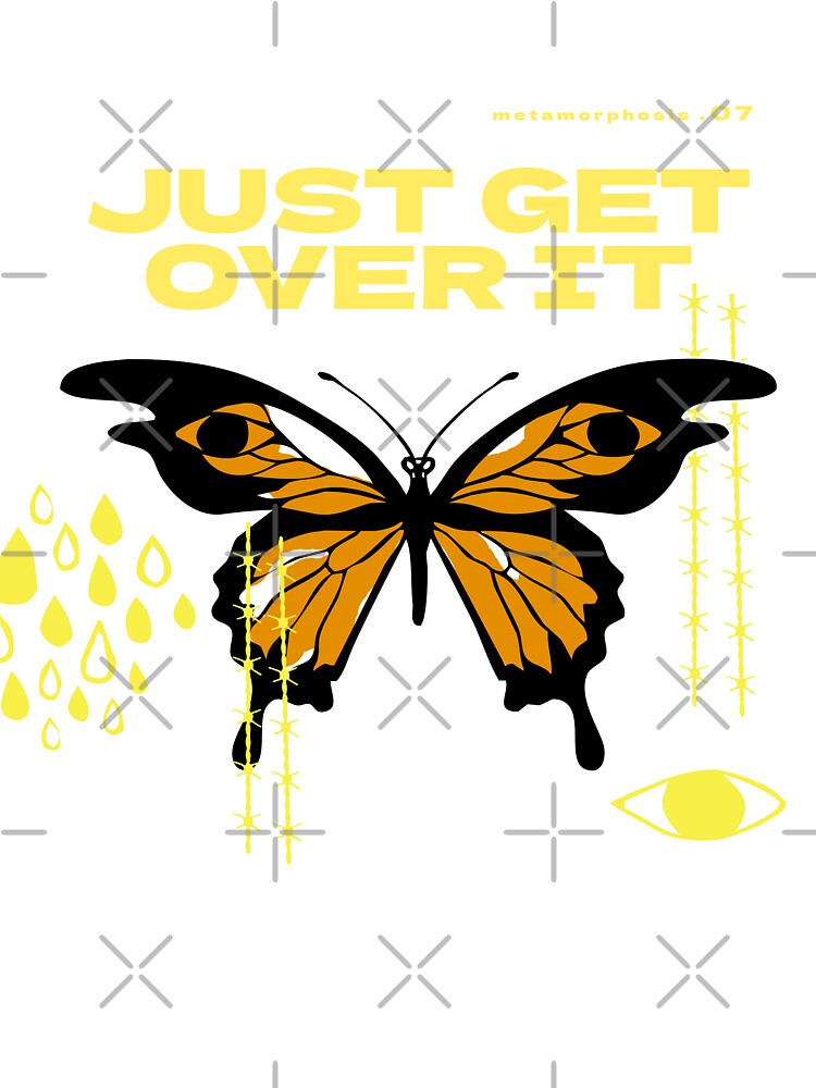 Aesthetic Butterfly Trendy Streetwear Vaporwave by Merchking1