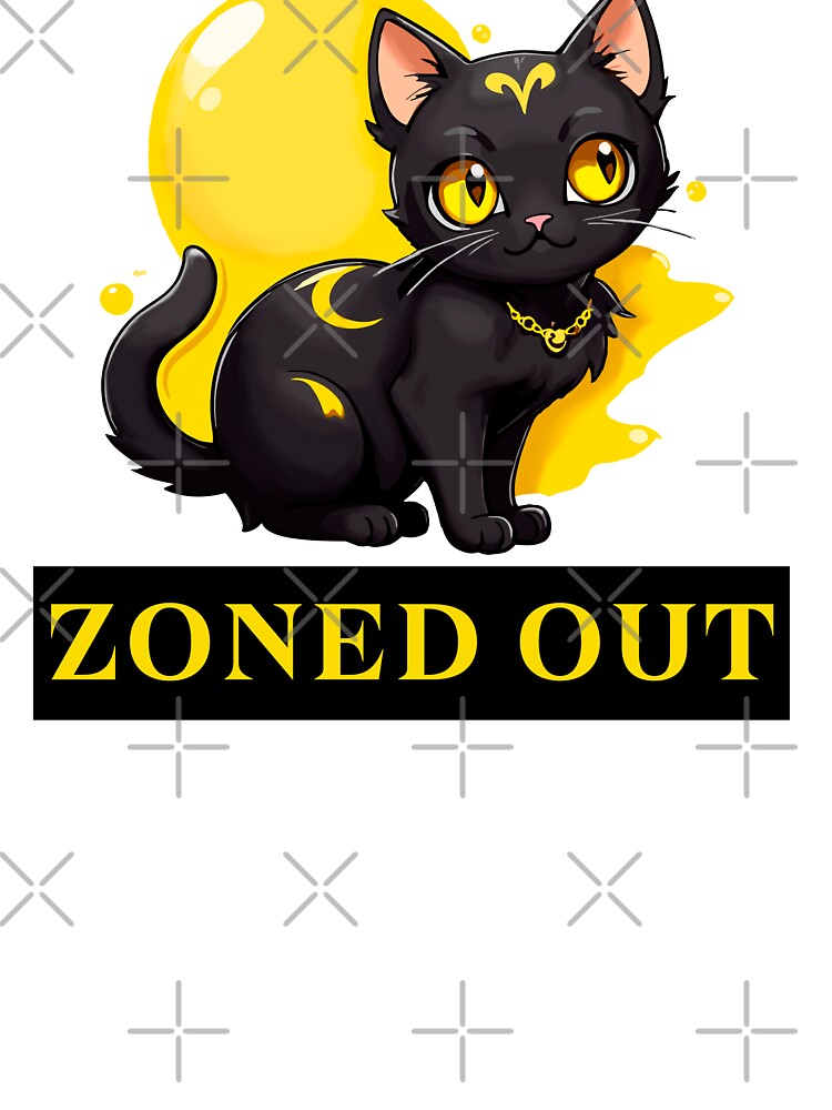 Black cat zoned out. by OmikronStore