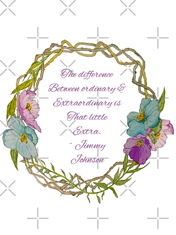 Difference Between Ordinary & Extraordinary Quote by BrushdFantasies
