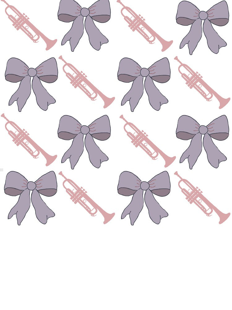 Trumpets and bows by TaraPen