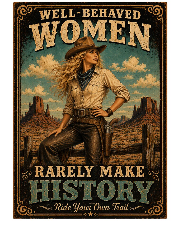 Rarely Behaved Women Blonde by Red Dirt and Wildflowers