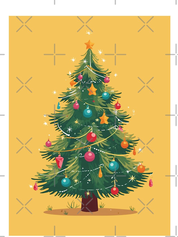 Christmas Tree, Christmas, Holiday Season, Holidays by Magic Love Art Print