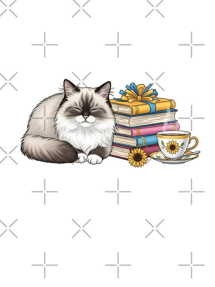 Book Nook Ragdoll Gift by pumsquare