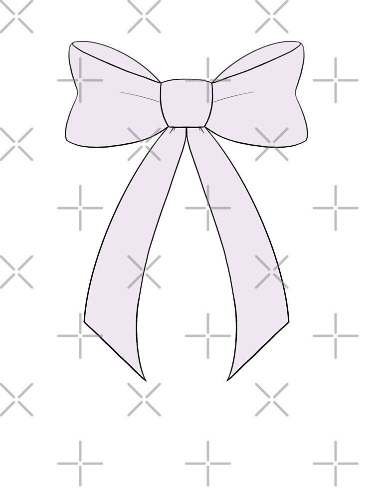 purple bow by Spiraltv