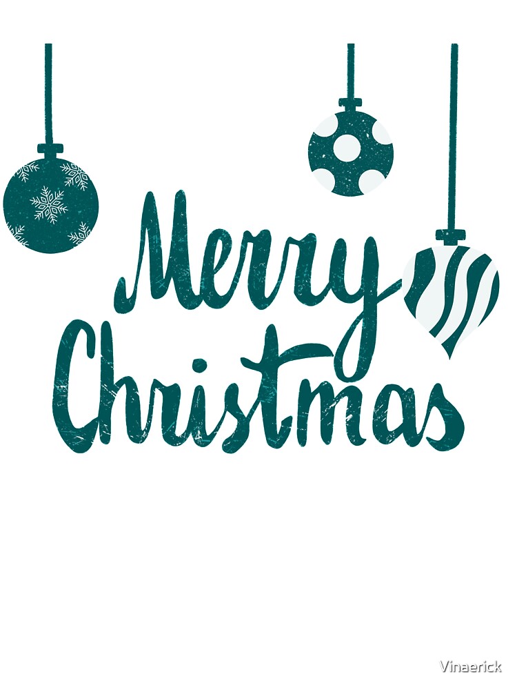 Merry Christmas-Blue by Vinaerick