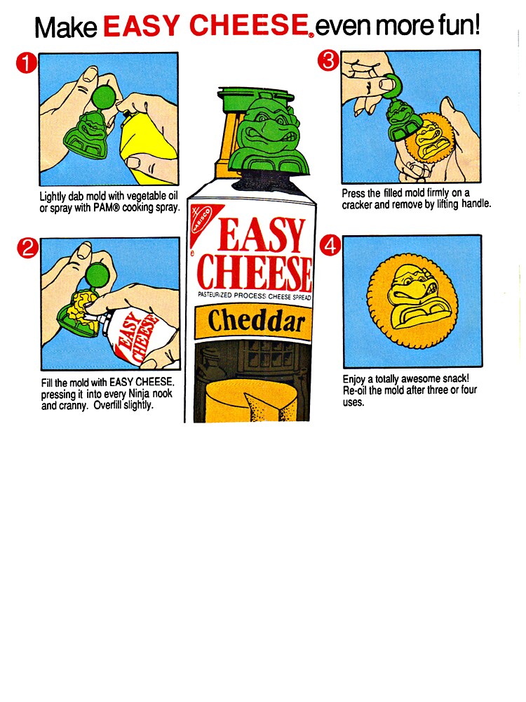 EASY SQUEEZY CHEESE - ADVERT by ThrowbackAds